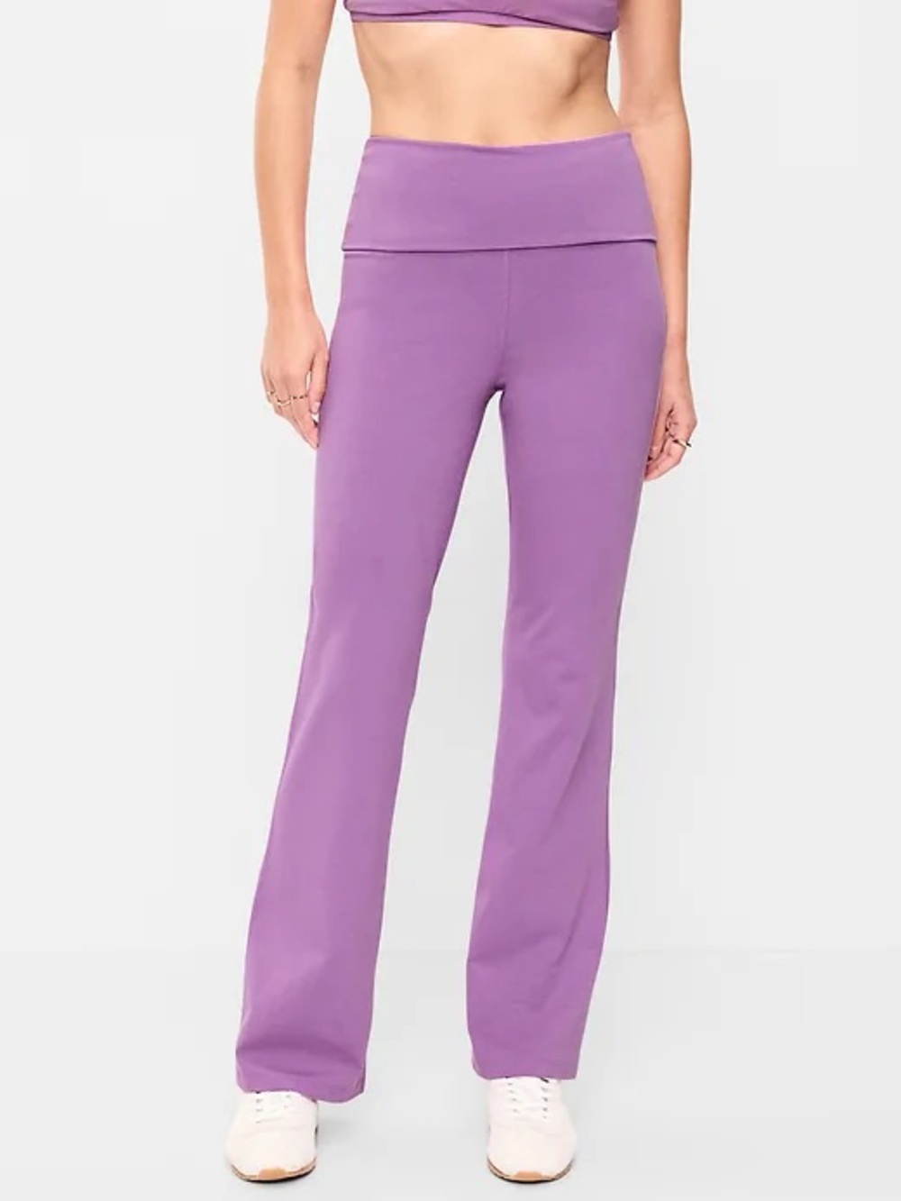 Old Navy Purple Active Power Chill Workout Set